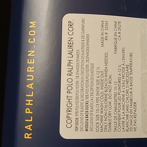 Polo Ralph Lauren Socks - Picture 7 of 7